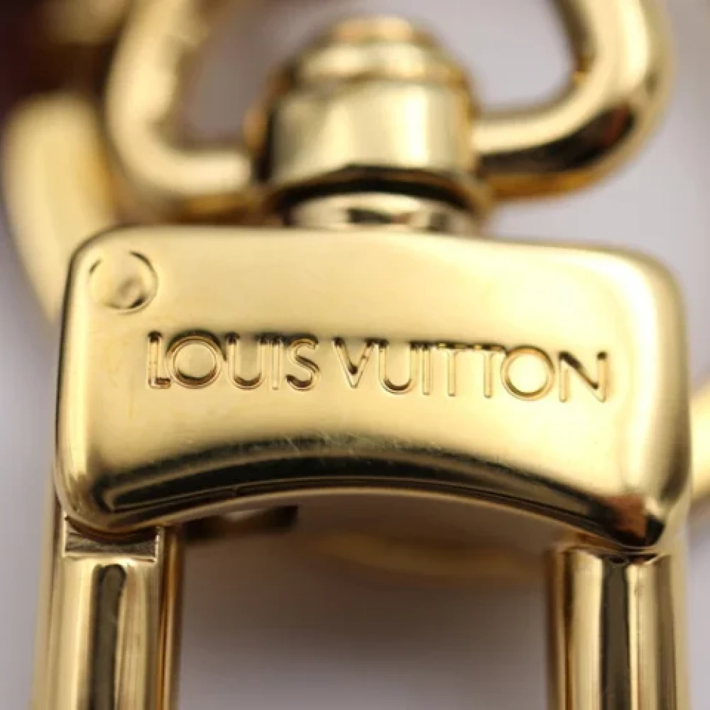 Louis Vuitton Vintage Pre-owned Fabric key-holders Blue Heren