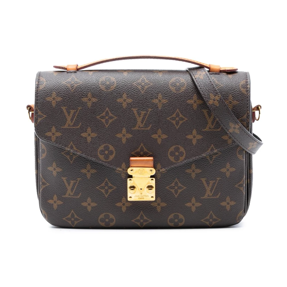 Louis Vuitton Vintage Women's Brown Pre-Owned Satchel Handbag