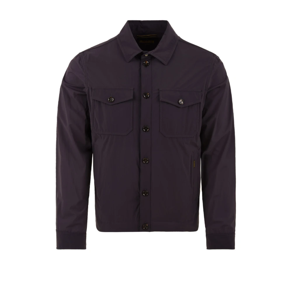 Moorer Uomo Blu Giacche, L, New,