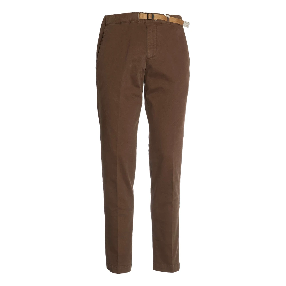 White Sand Bruine Trekkoordbroek Aw24 Brown Heren