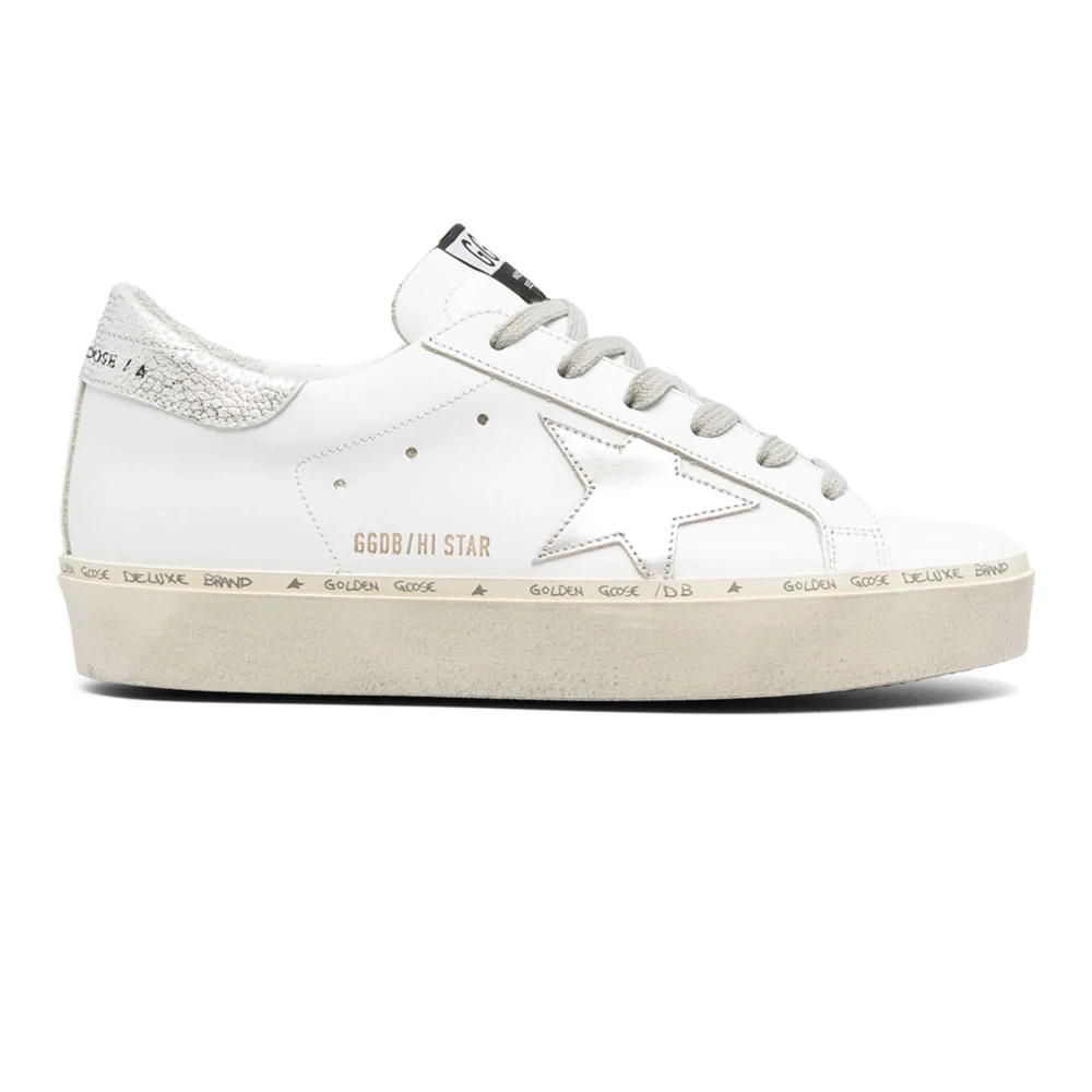 Golden Goose Vita Sneakers med Pärlad Bakdetalj White, Dam