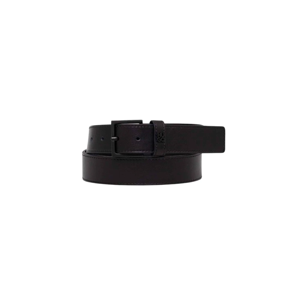 Hugo Boss Stijlvolle Remen voor een trendy look Black Heren