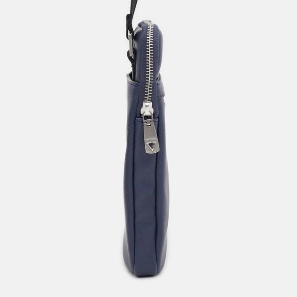 Guess Blauwe Slimme Schoudertas Blue Heren