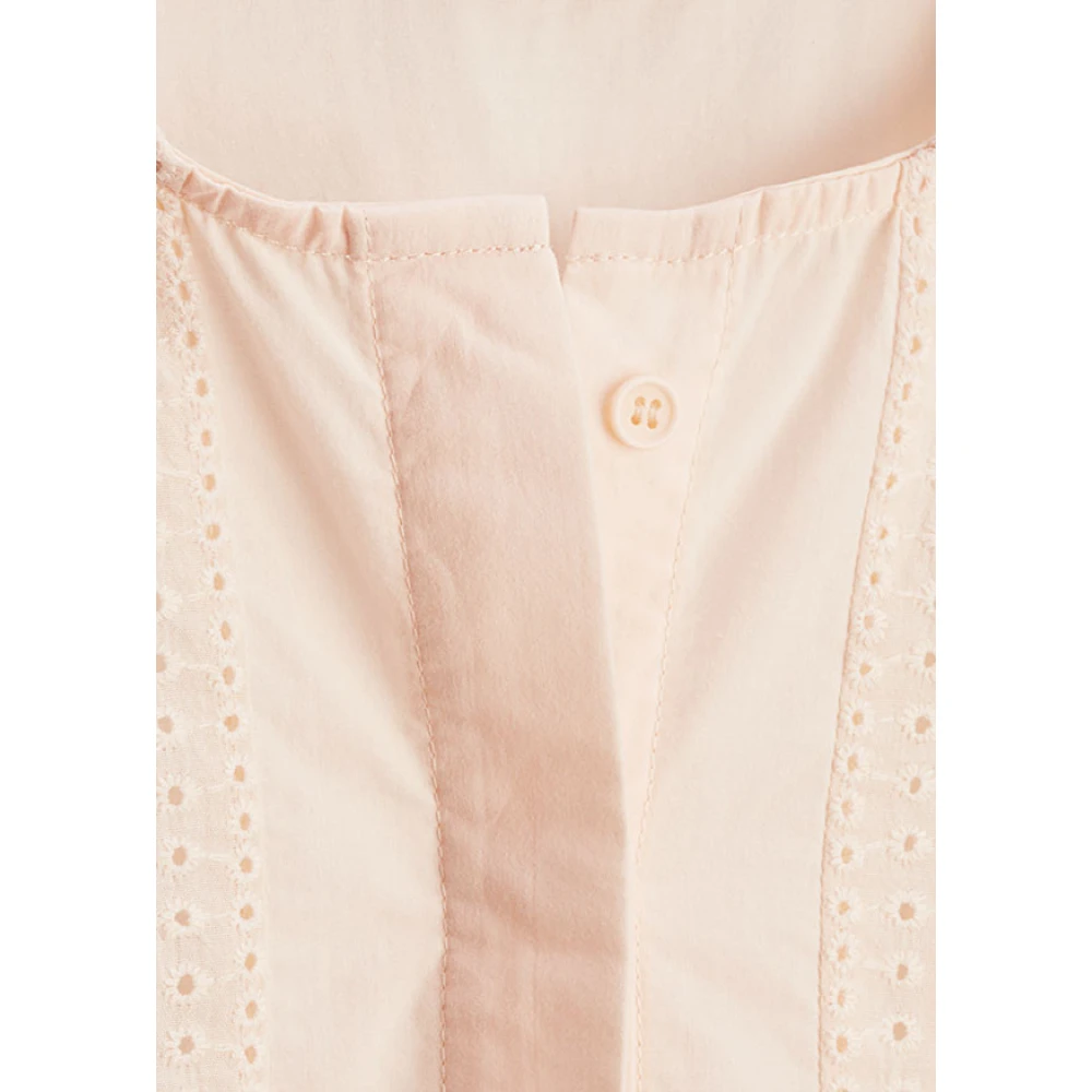RIANI Dames Oranje Blouse met Geborduurde Details Pink Dames