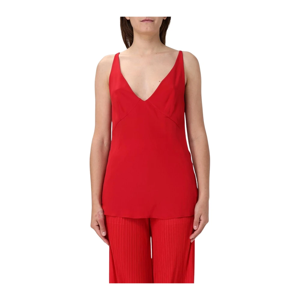 Tops > Sleeveless Tops - - MeiMeiJ - Modalova