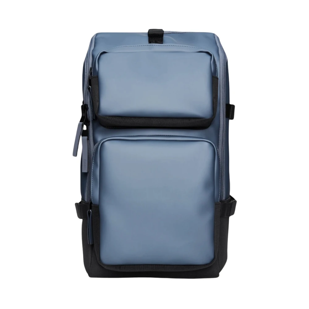 Rains Unisex Blue Backpacks, One Size, Trail Cargo Backpack With Laptop Pocket