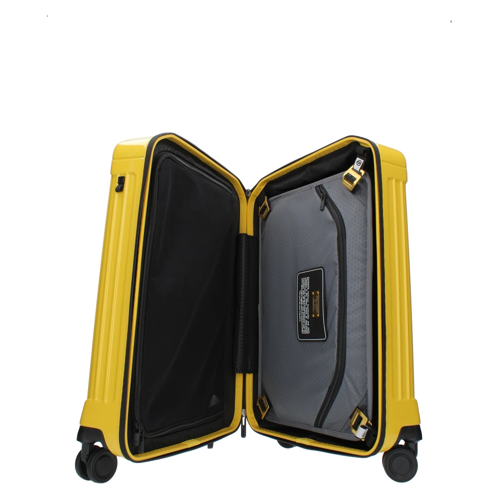 Piquadro Koffers Geel Yellow Heren