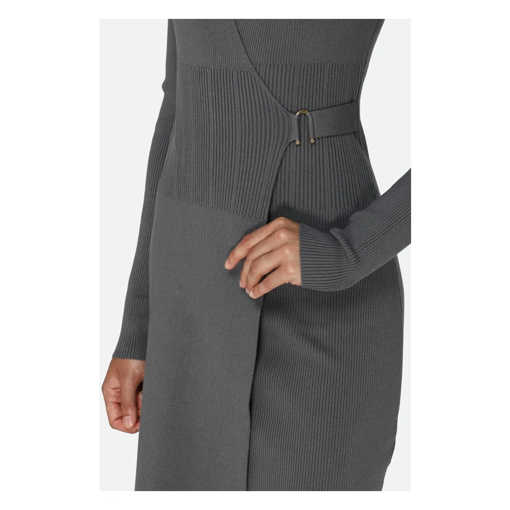 PATRIZIA PEPE Short Dresses Gray Dames