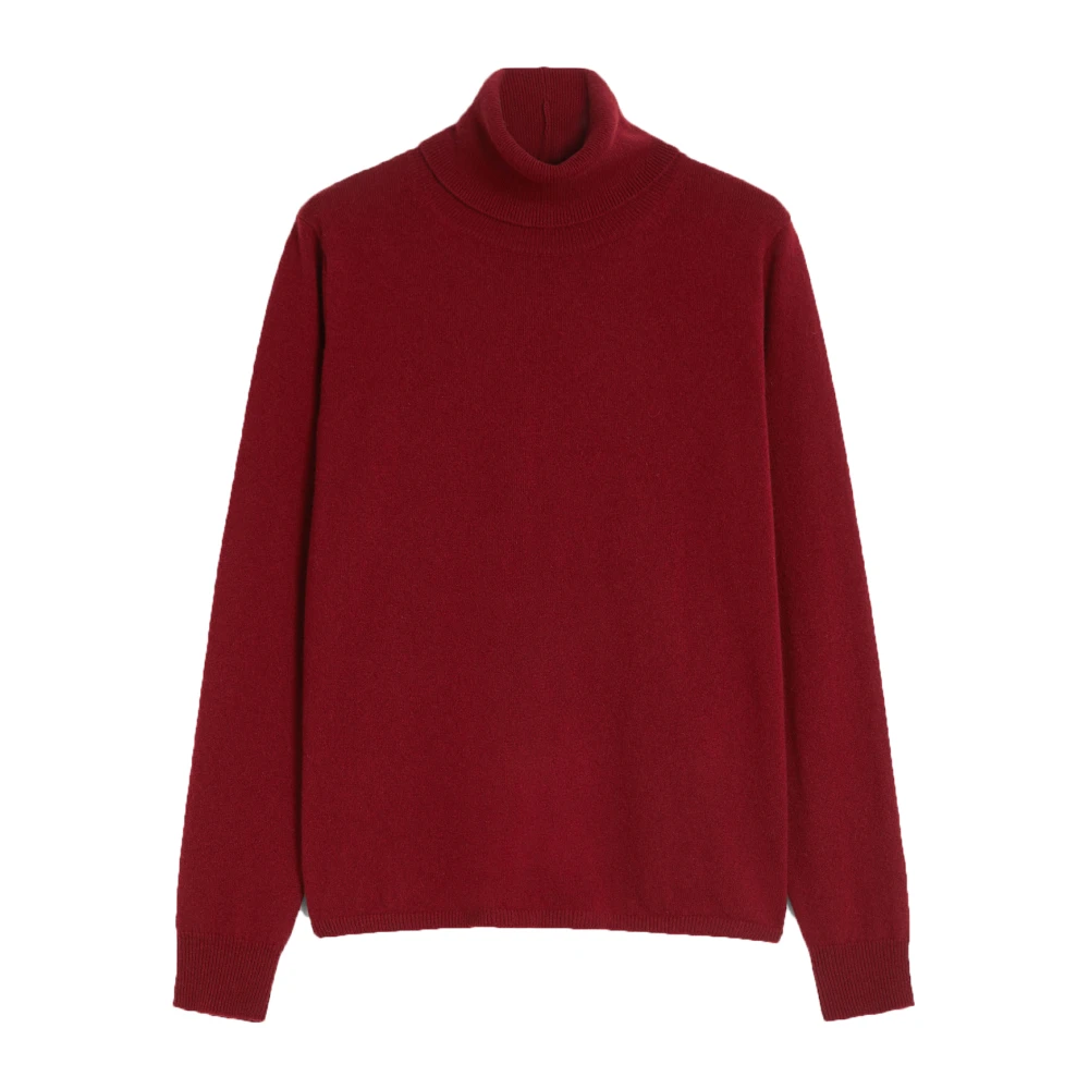 Max Mara Studio Kasjmiermix Coltrui Bordeaux Red Dames