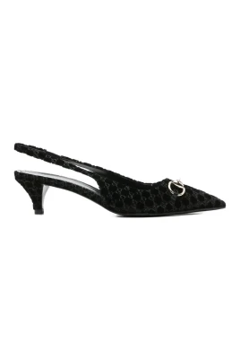 Slingback Pump med Horsebit