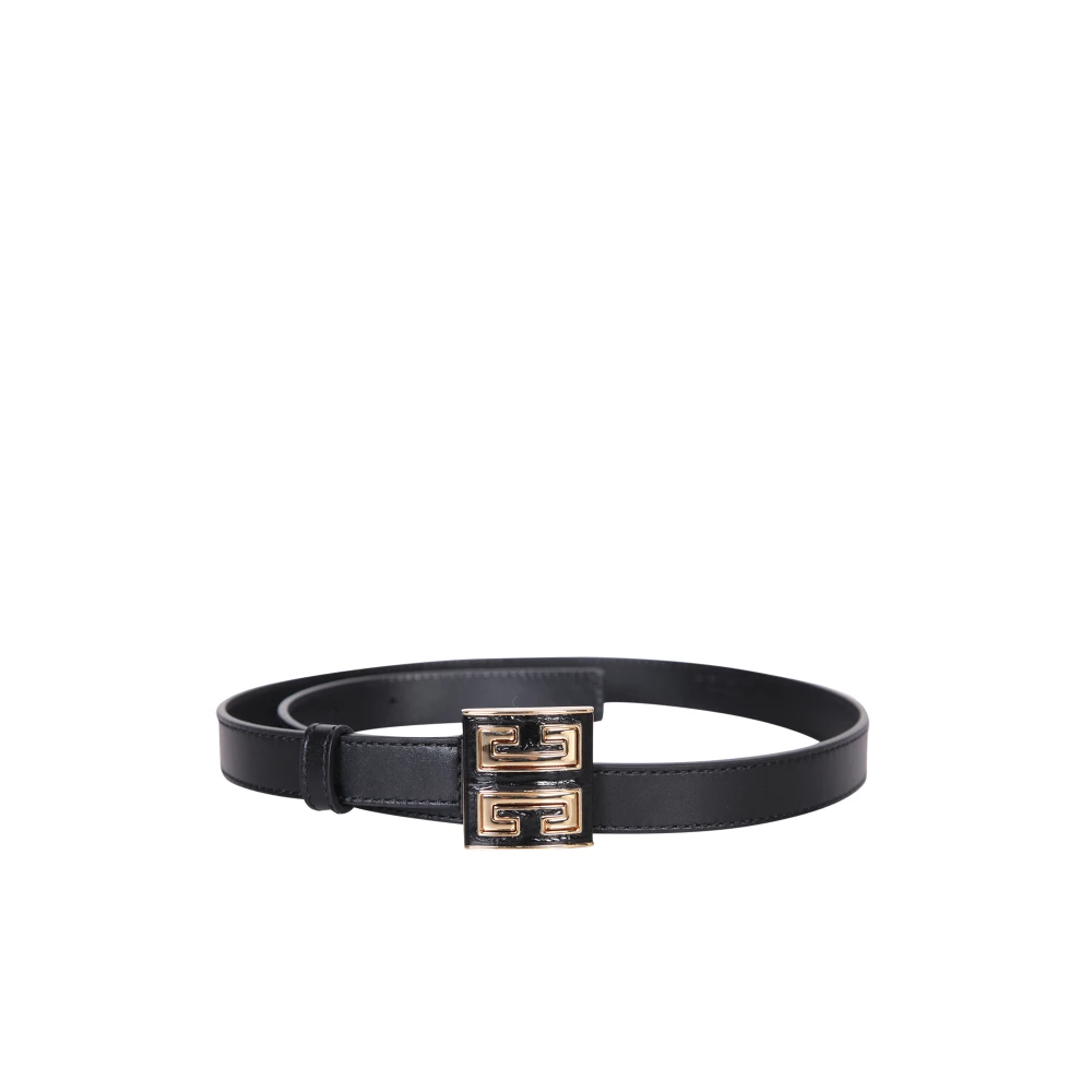 Givenchy Elegante Zwarte Riem met Stijlvolle Gesp Black Dames