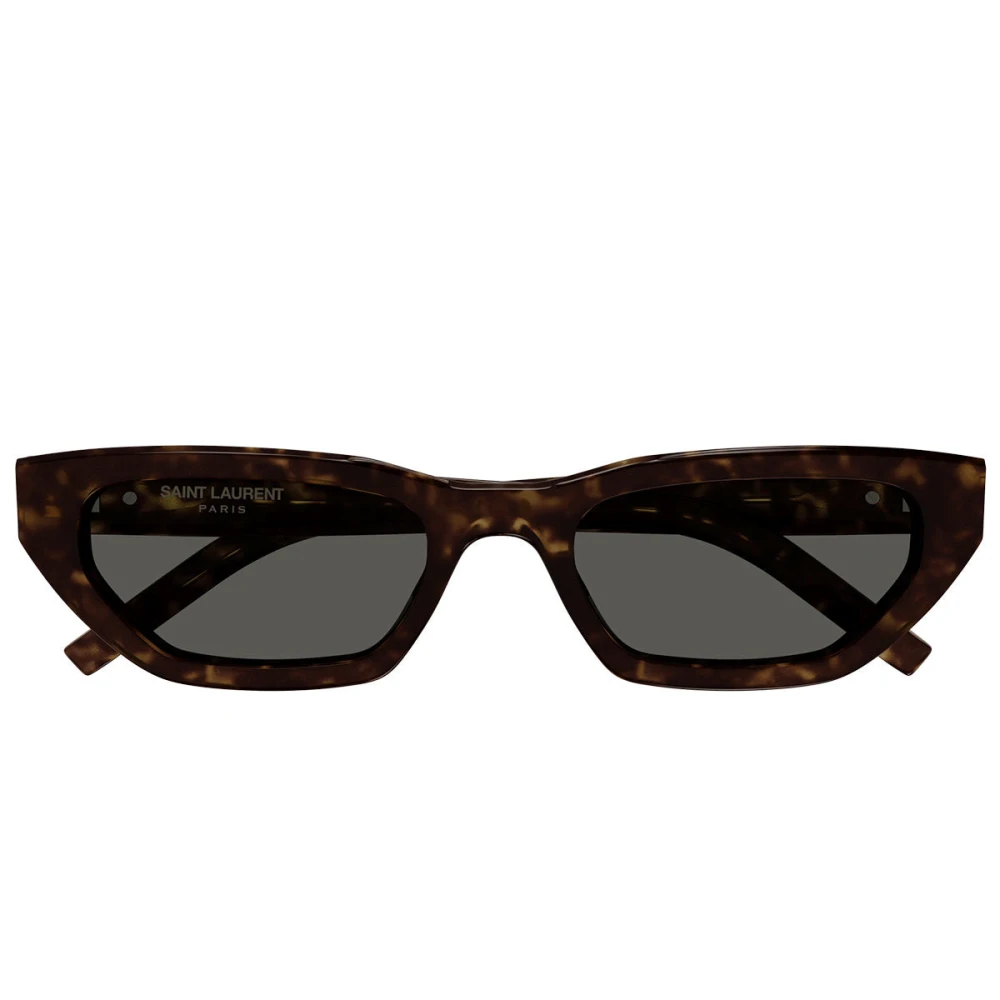 Saint Laurent Unisex Brown Cat-Eye Sunglasses Sl M126 002 - Sunglasses - 54 Mm - Accessories