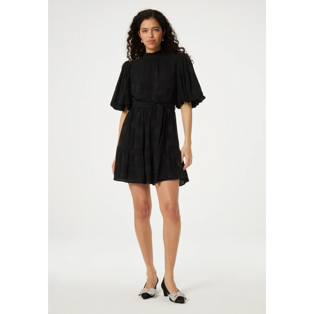 Fabienne Chapot Roxy Jacquard Dress Black Dames