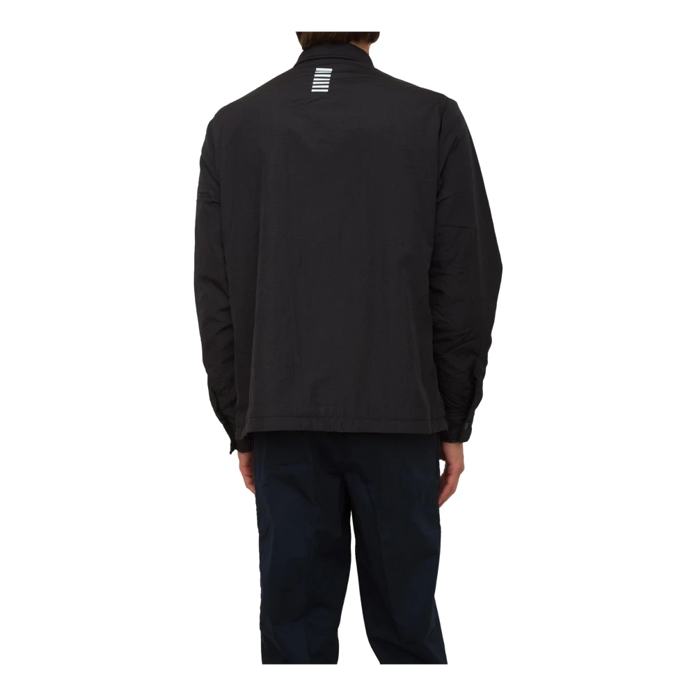 Emporio Armani EA7 Zwarte Jas Black Heren