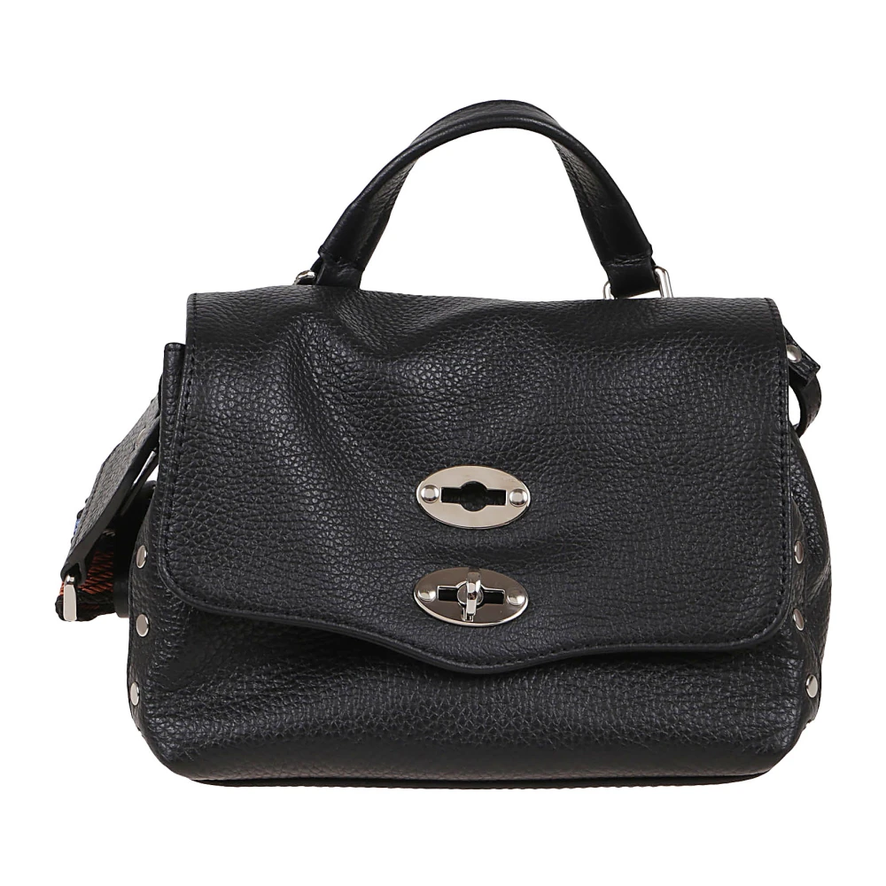 Zanellato Women's Black Handbags, One Size, Postina Daily Baby