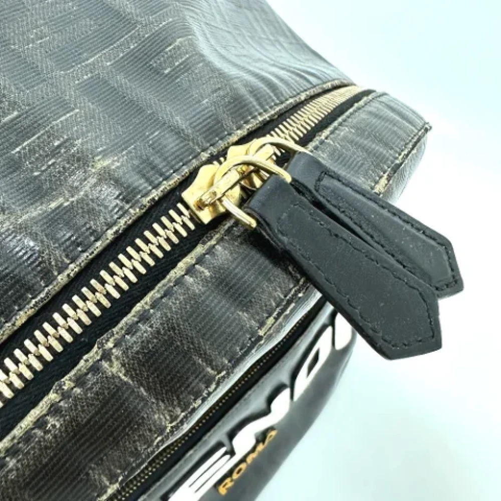 Fendi Vintage Pre-owned Plastic fendi-bags Brown Dames