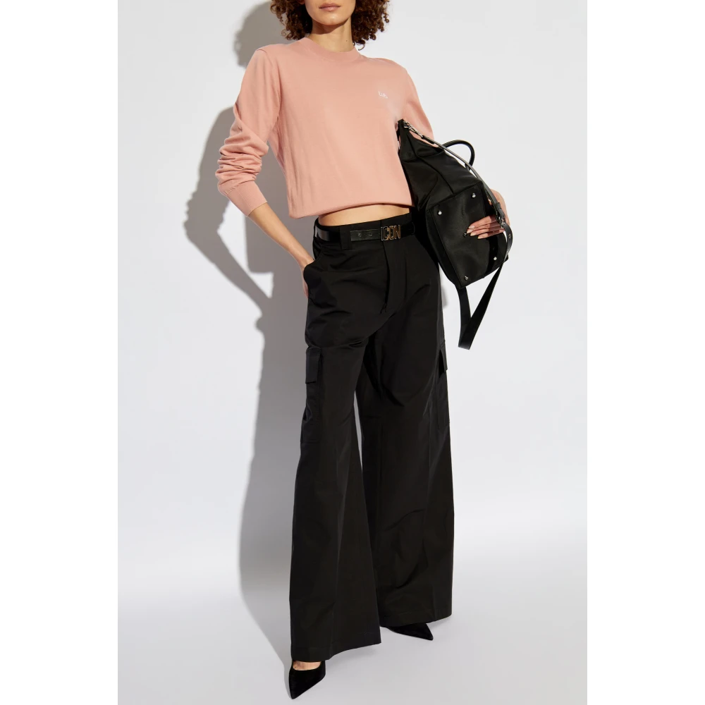 Dsquared2 Trui met ronde halslijn Pink Dames