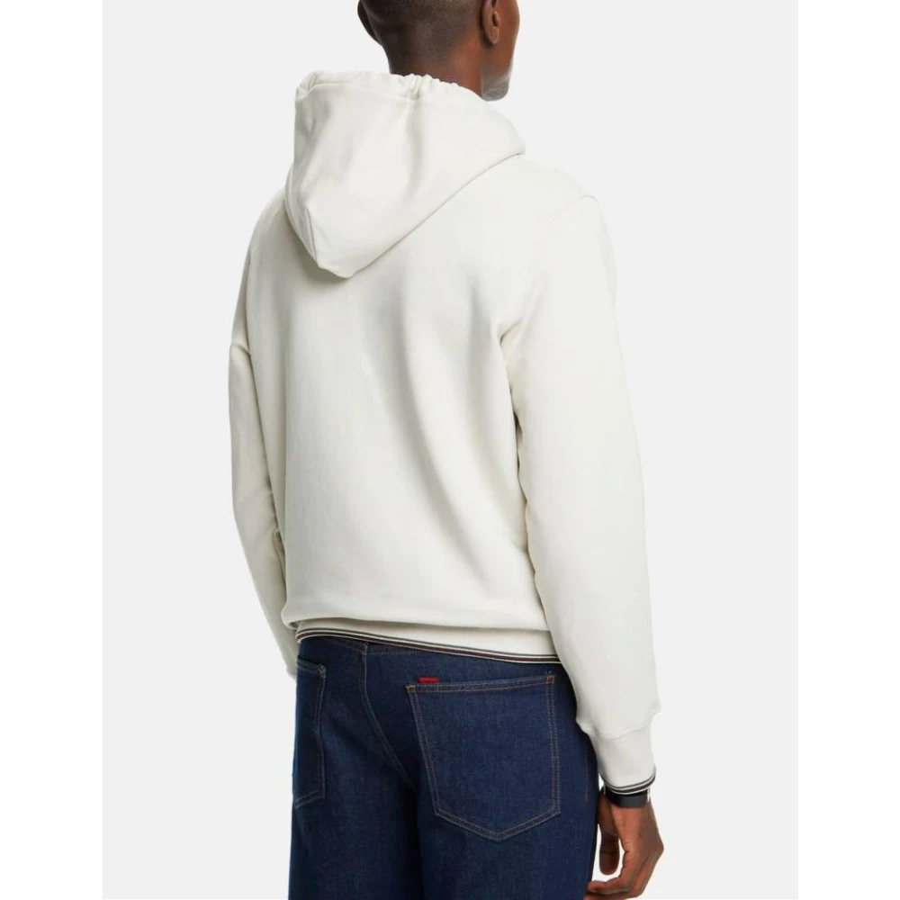Carolina Herrera Geborduurde hoodie met gedecoreerde initialen White Heren