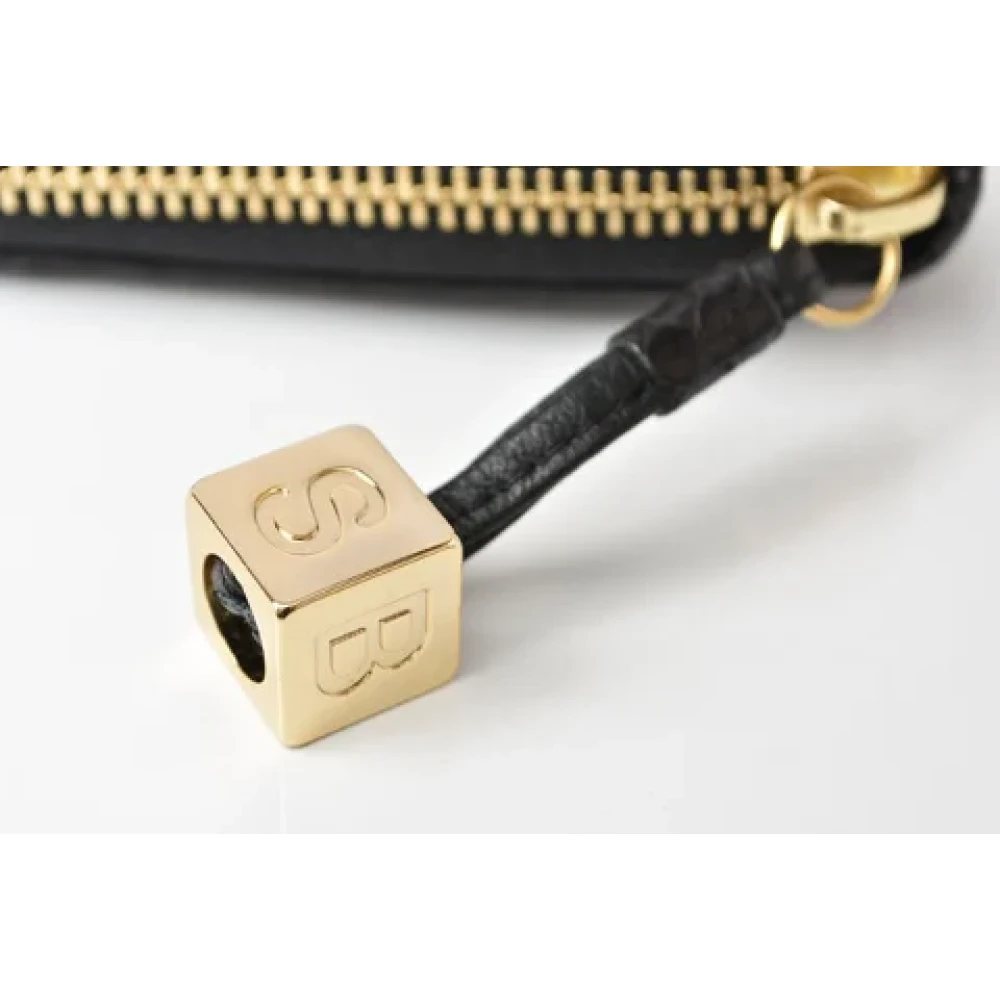 Chloé Pre-owned Leather wallets Black Dames