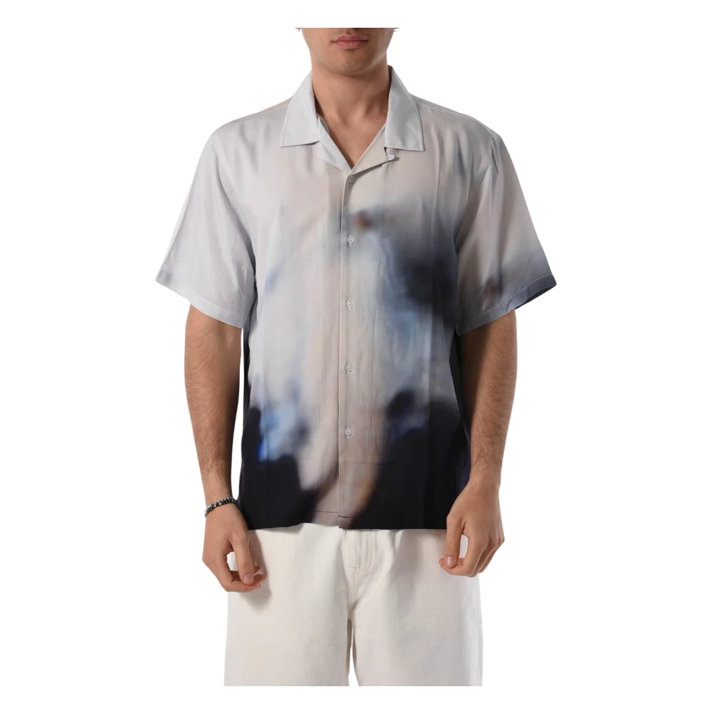 HUF Relaxed Fit Rayon Shirt Multicolor Heren