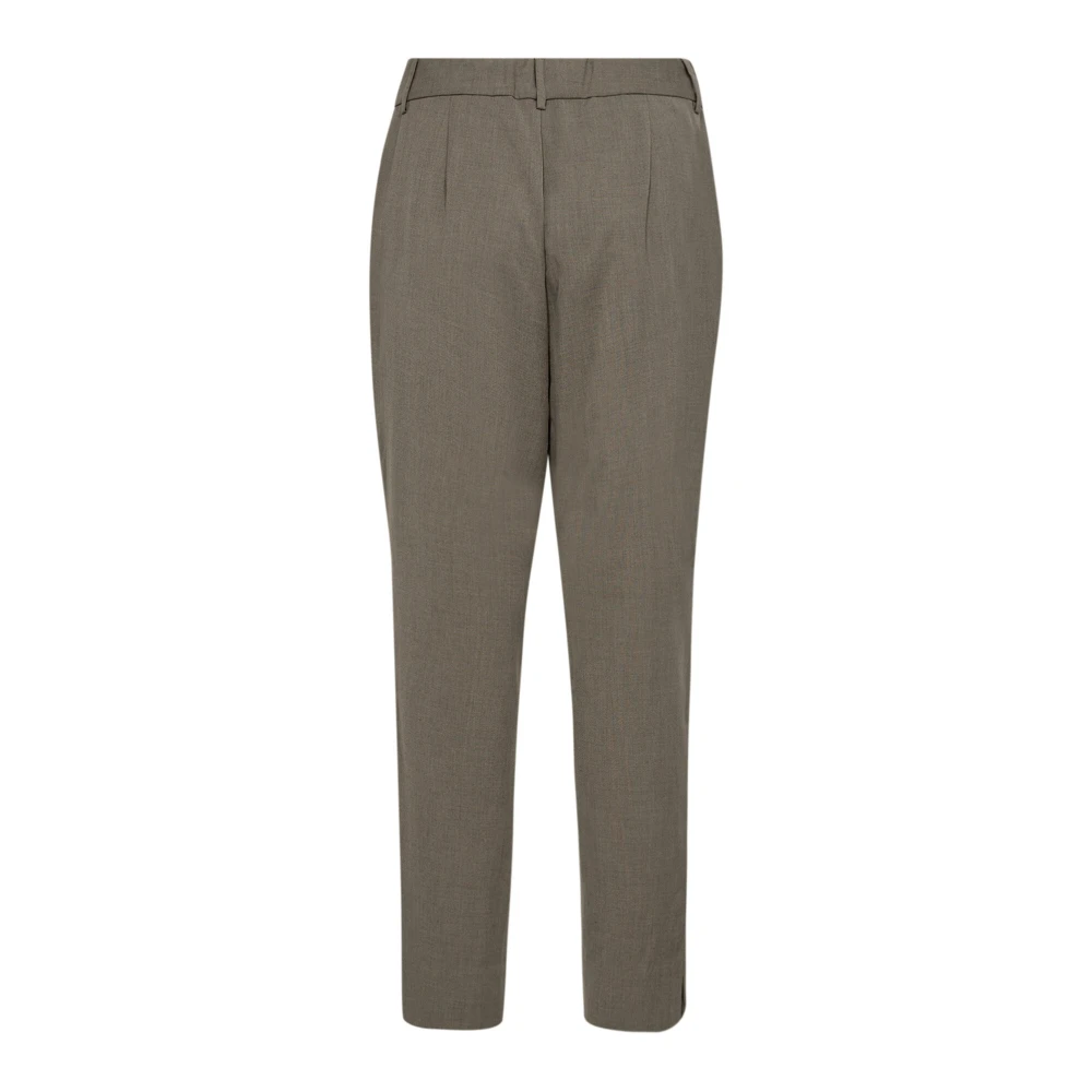Co'couture Vrouw Grijs Broeken Dames, Xl, Wol, Vidacc Cigarette Pantalon