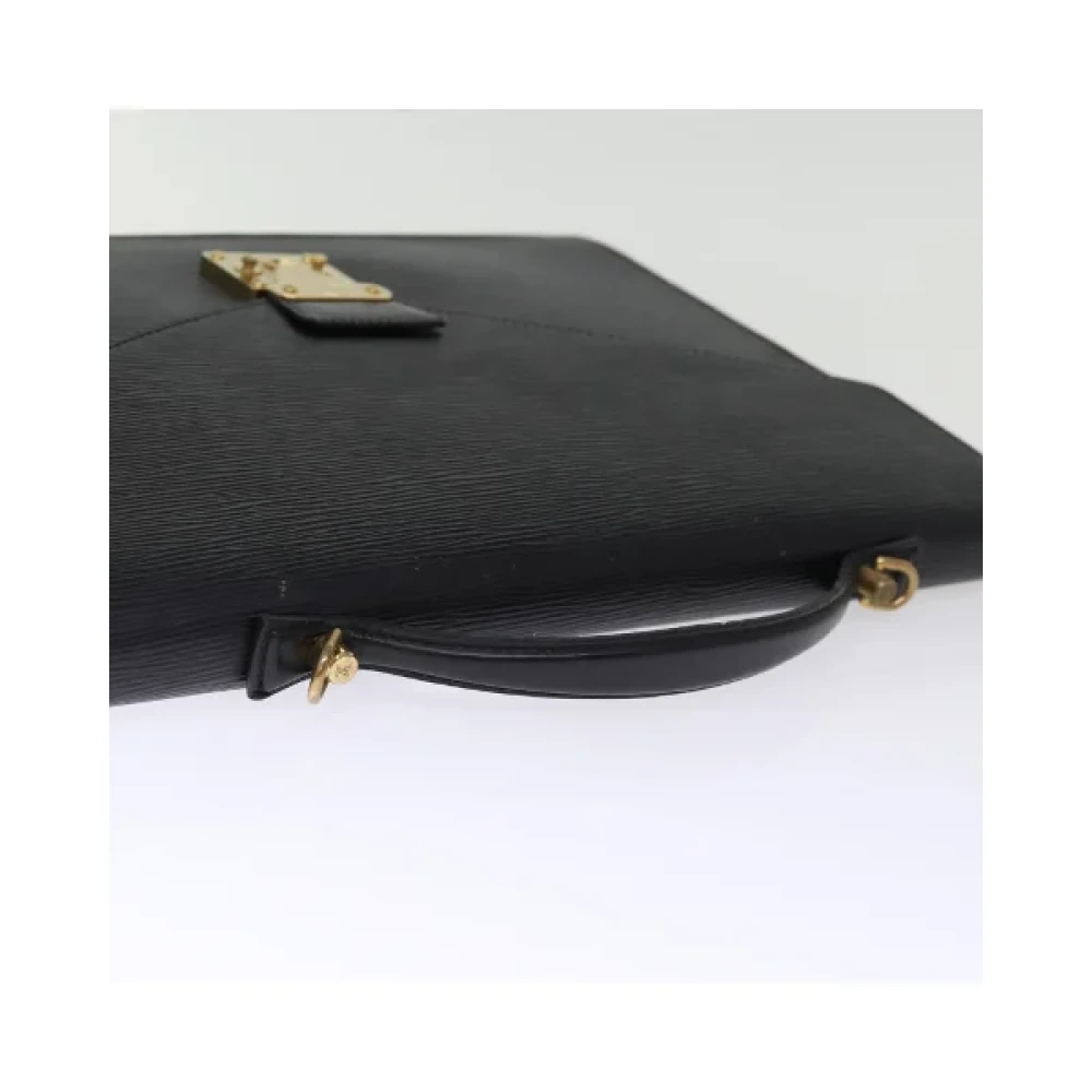 Louis Vuitton Vintage Pre-owned Leather louis-vuitton-bags Black Dames