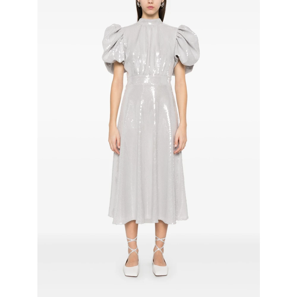 Rotate Birger Christensen Sequin Midi Pofjurk Gray Dames