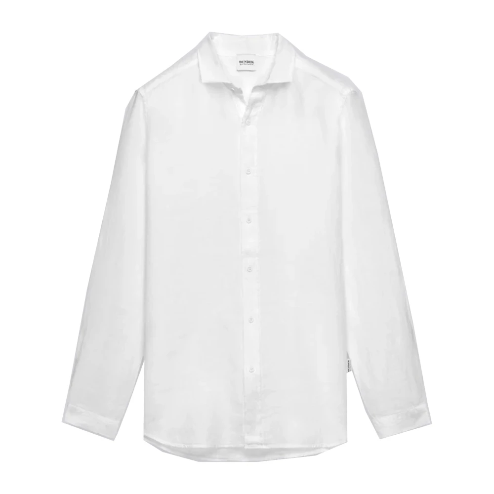 Sundek White Casual Shirts - Male - Casual Shirts - L - Shirts