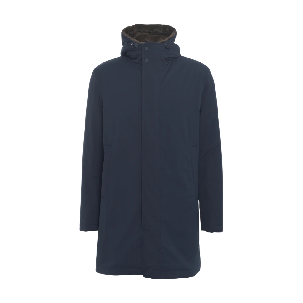 Herno Men's Blue Keystone Parka