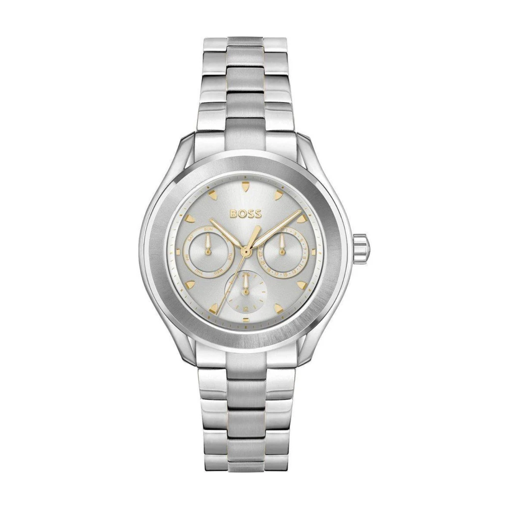 Hugo Unisex Gray Modern Quartz Analog Stainless Steel Watch