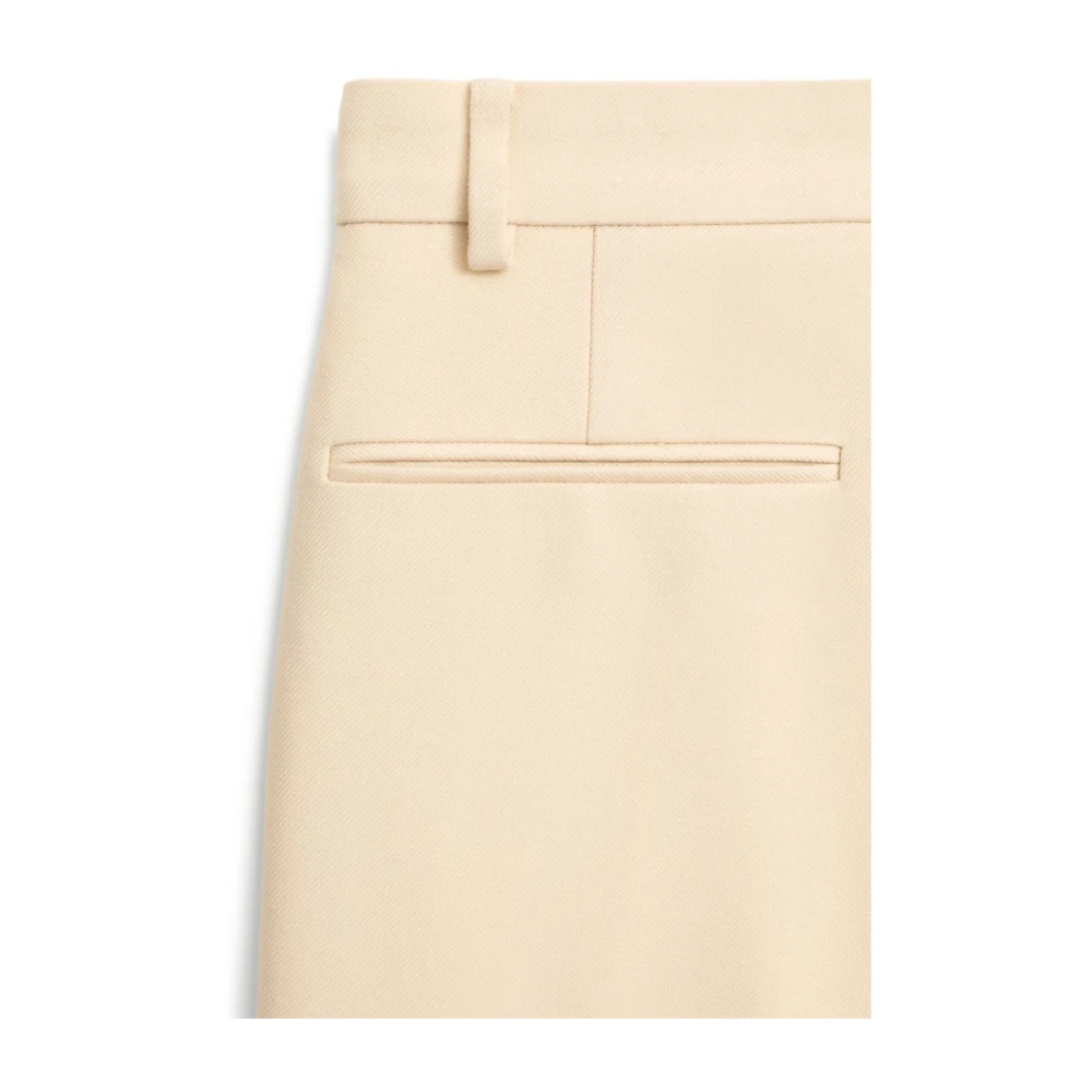 Valentino Garavani Formele Broek Beige Heren