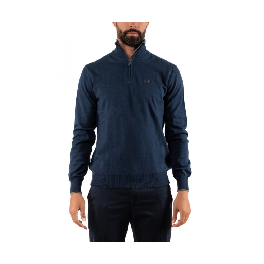 LA MARTINA Heren Polo Shirt Blue Heren