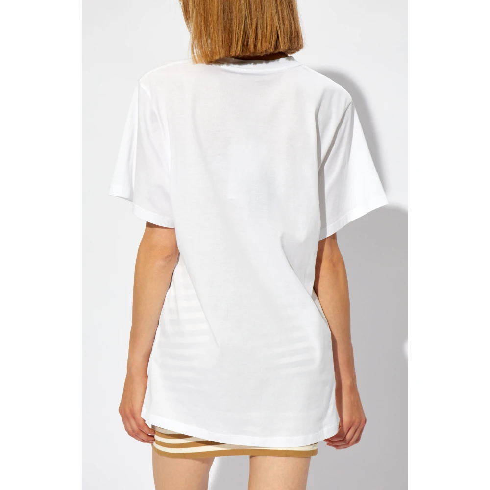 Max Mara T-shirt `Mango` White Dames