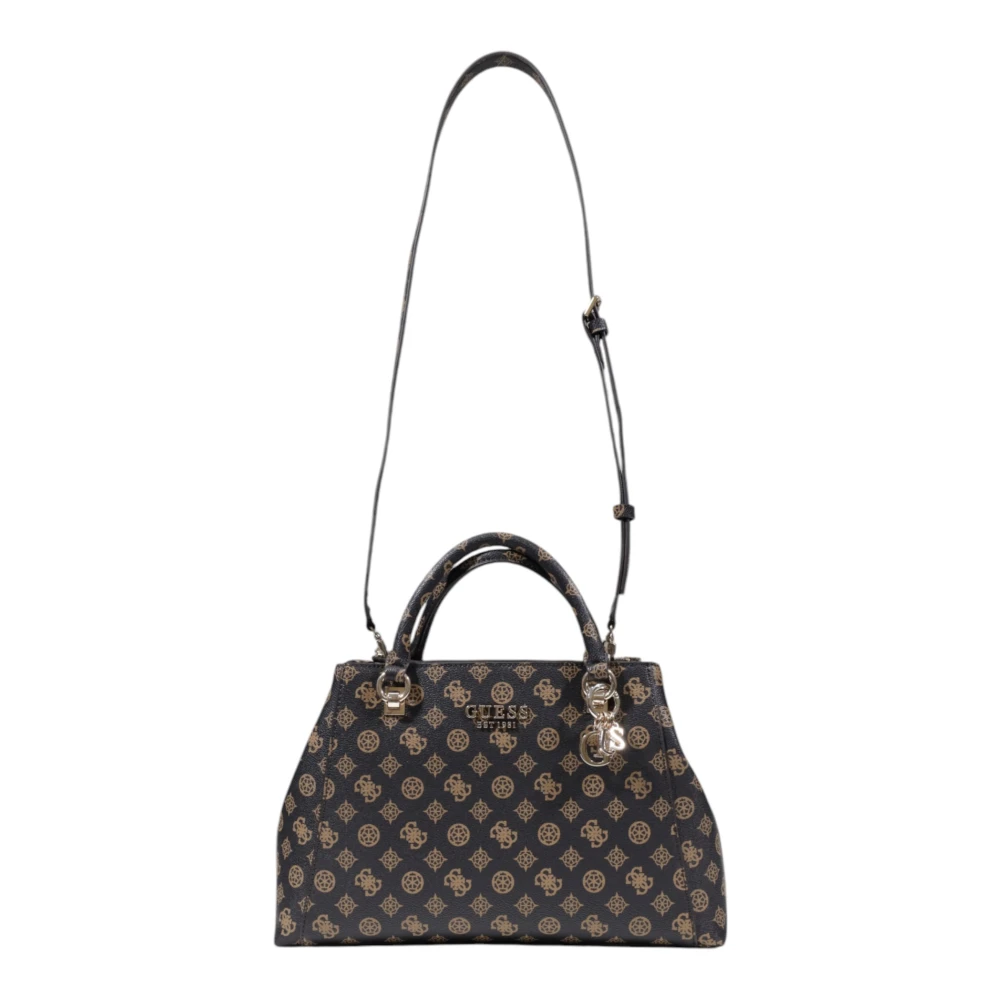 Guess Herfst Winter Dames Grote Tassen Collectie Brown Dames