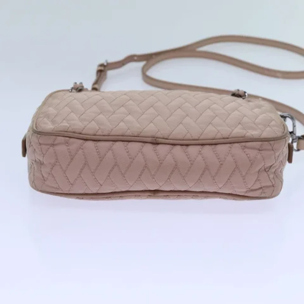 Prada Vintage Pre-owned Fabric prada-bags Pink Dames