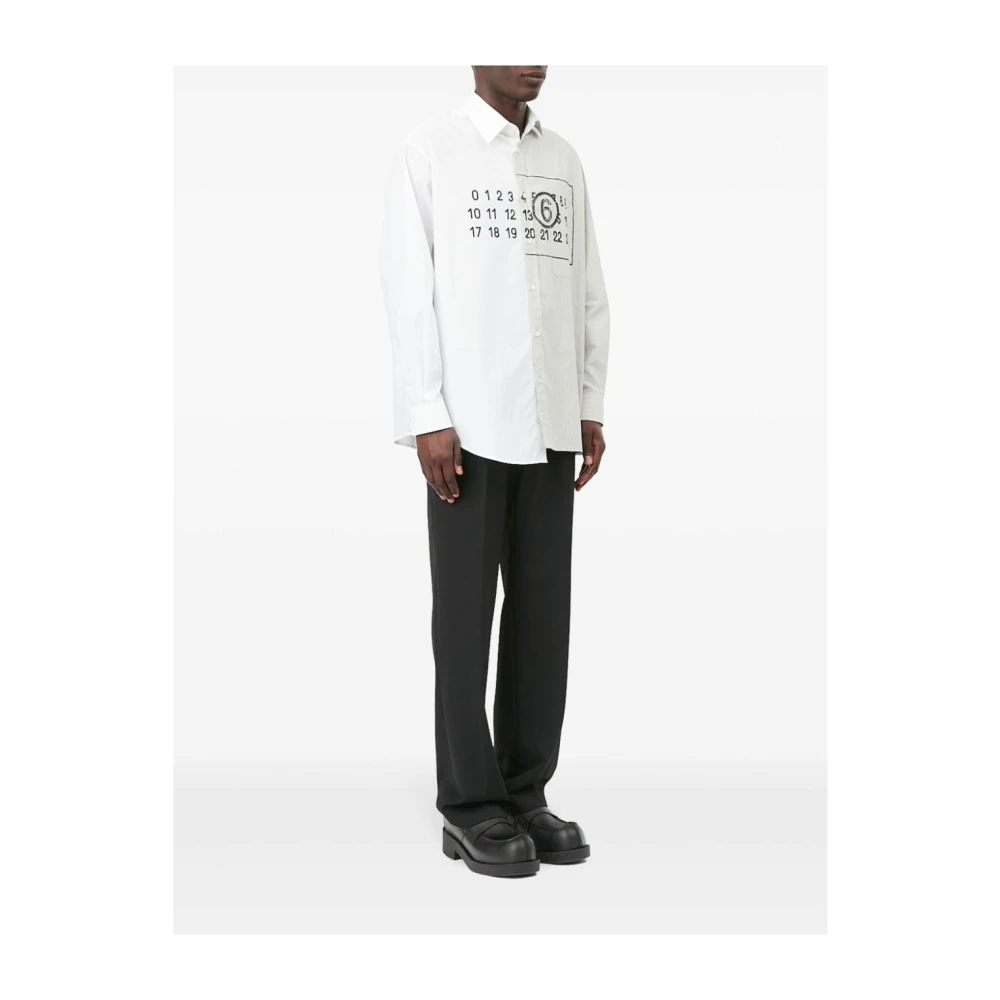MM6 Maison Margiela Stijlvolle Overhemden Collectie Multicolor Heren