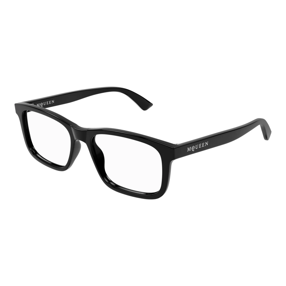 Alexander Mcqueen Unisex Black Sunglasses
