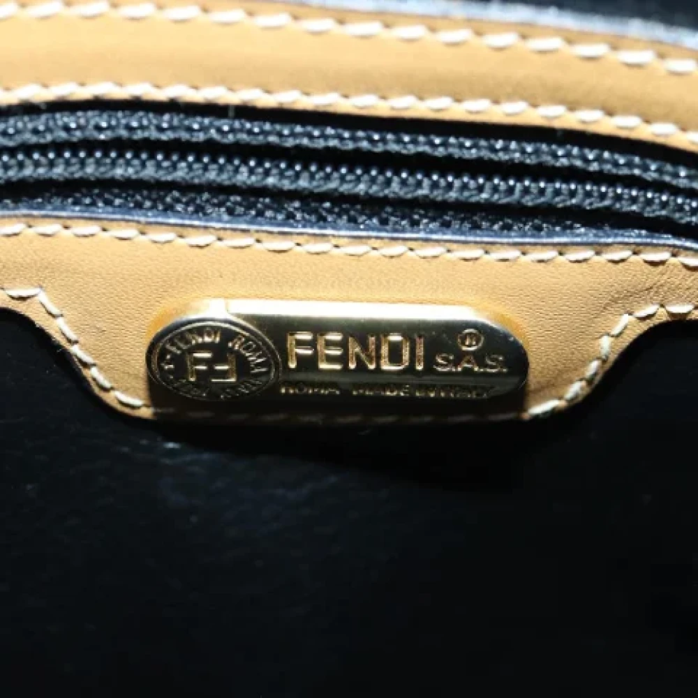 Fendi Vintage Pre-owned Canvas travel-bags Brown Dames