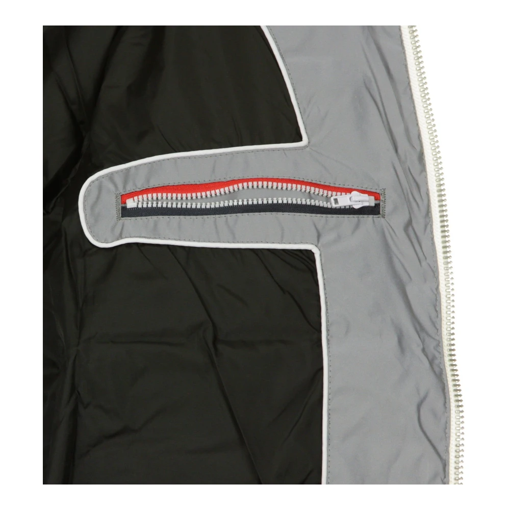 Sergio Tacchini Dhule Heren Zilveren Jas Zilver zwart Gray Heren