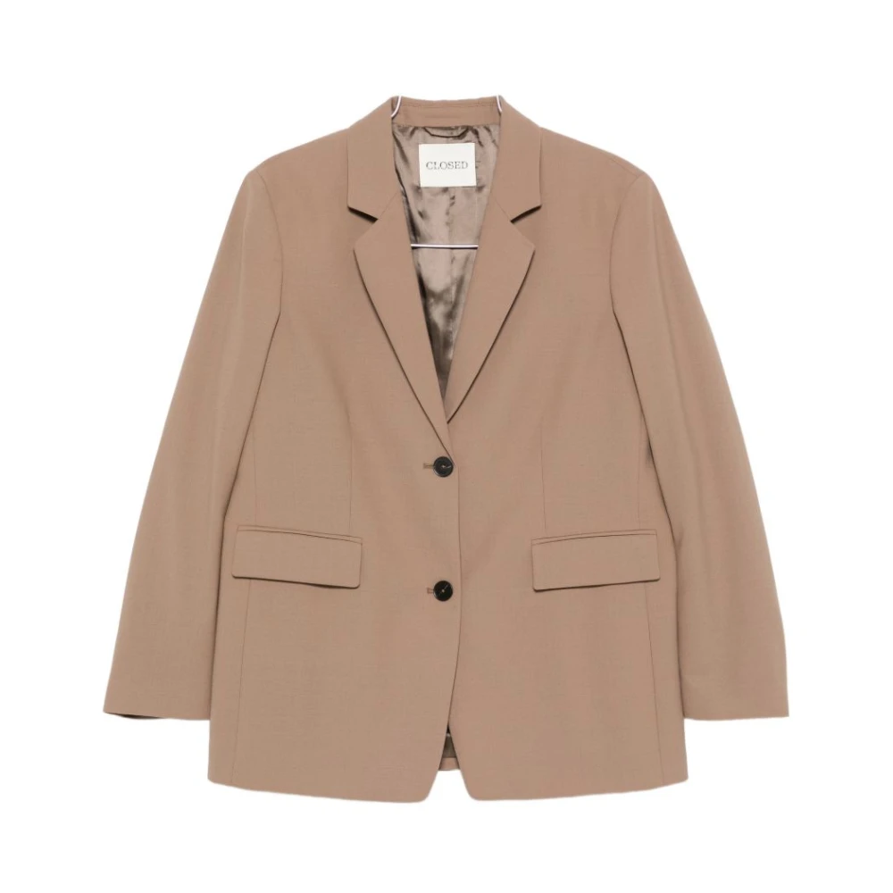 Closed Donna Beige Giacche, S, New,