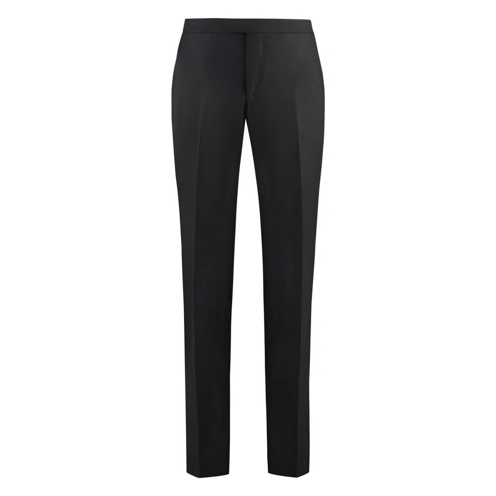 Z Zegna Wollen broek met zakken Black Heren