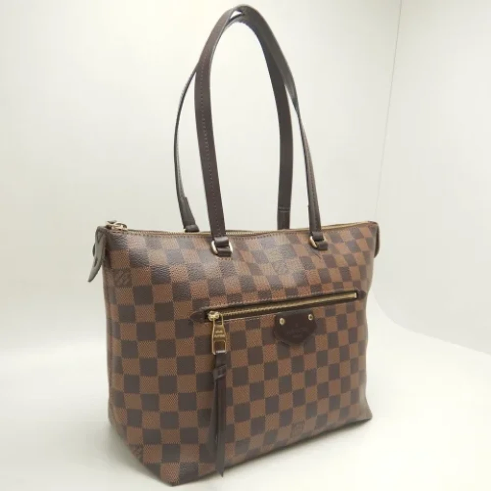 Louis Vuitton Vintage Pre-owned Plastic totes Brown Dames