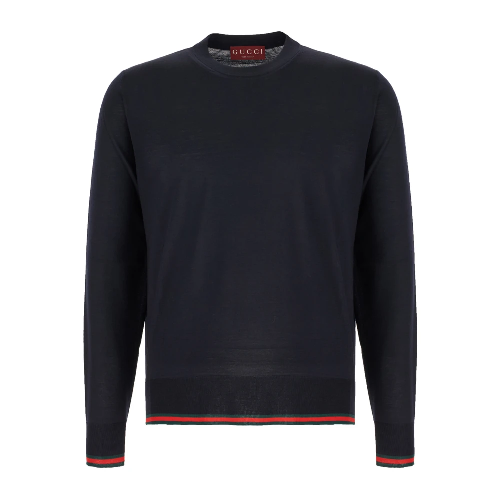 Gucci Stijlvolle Gebreide Collectie Blue Heren