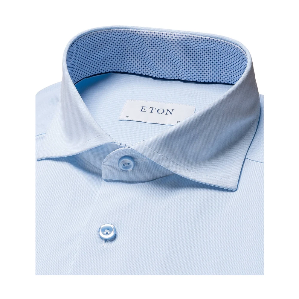 Eton Dresshemd Blue Heren