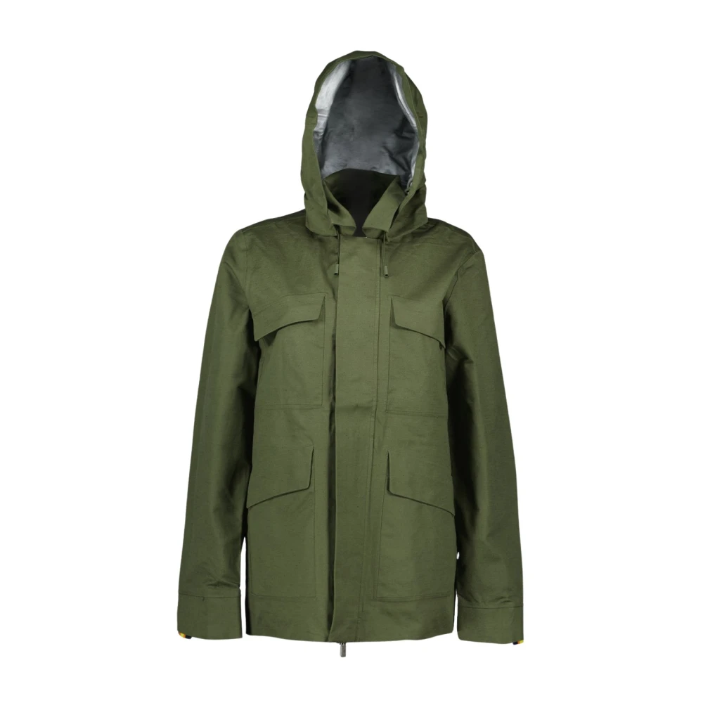 K-Way Uomo Verde Cappotti, S, New,