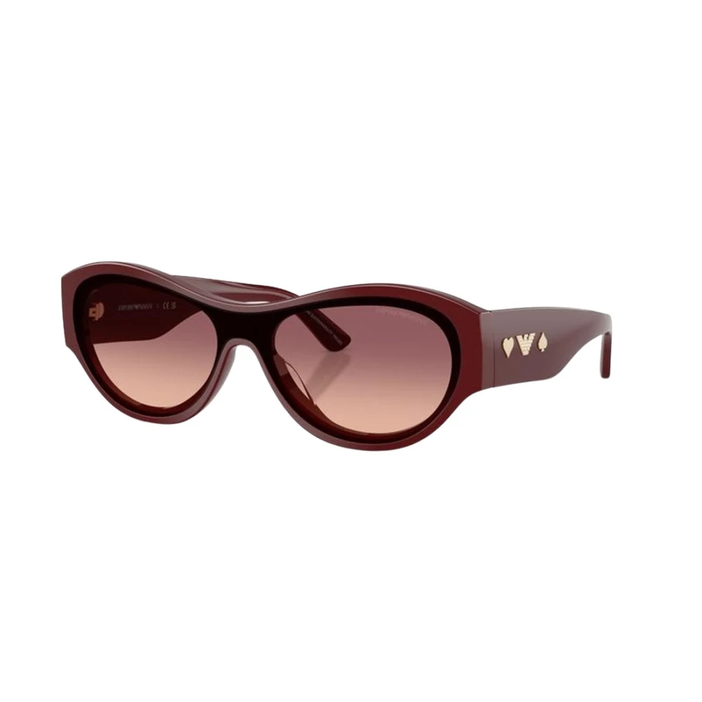 Emporio Armani , Crystal/Cola/Lime Sunglasses Pink Gradient Violet lenses, EA4265U 63238D, Mojo Glasses - Image 4