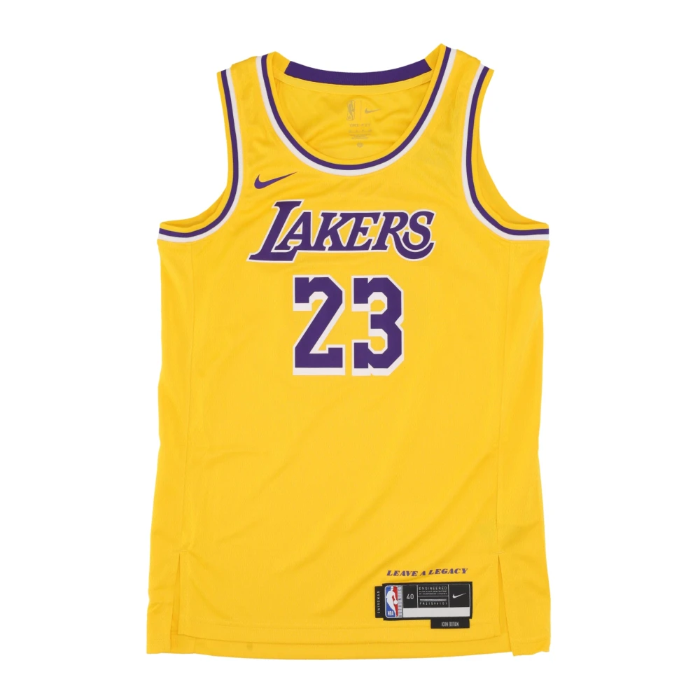 Nike Men's Yellow Training, 2XL, Icon Edition Basketball Tank Top
