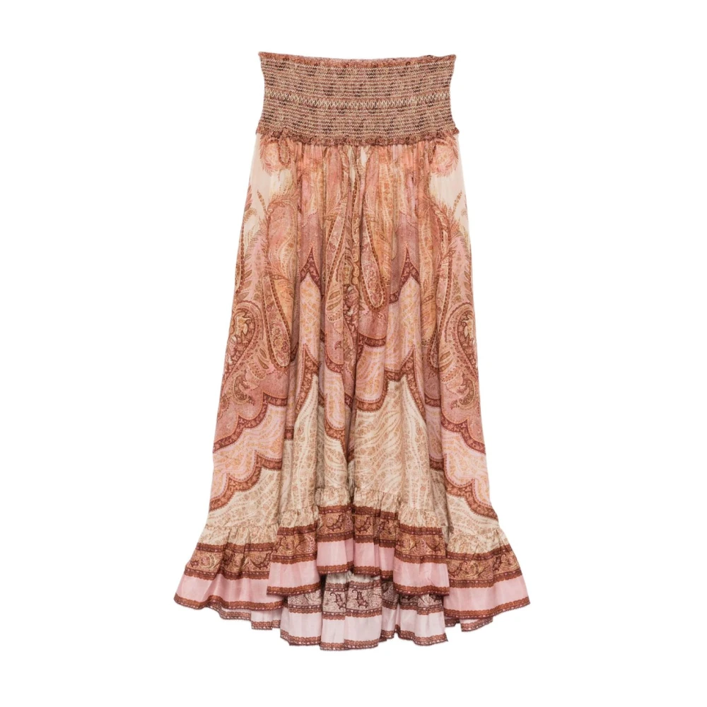 Zimmermann Women's Multicolor Skirts - Midi Skirts - Xs - Skirts