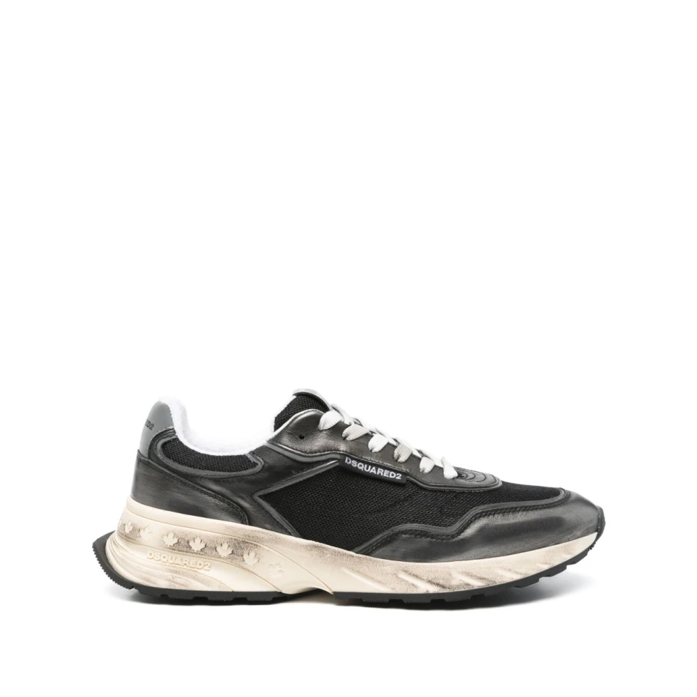 Dsquared2 Grijze Sneakers voor Mannen Heren Schoenen Grijs