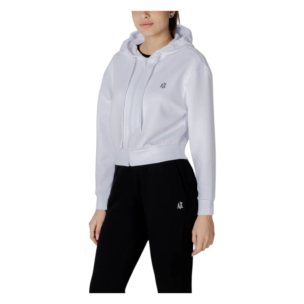 Armani Exchange Capsulate Sweatshirt White Dames